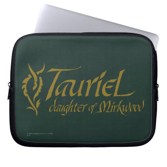 TAURIEL™名 ラップトップスリーブ (正面)