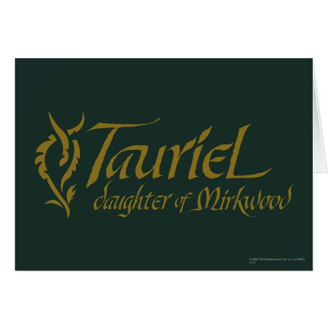 TAURIEL™ Name (正面横)