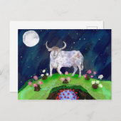 Taurusとウイルスのはがき ポストカード (正面/裏面)