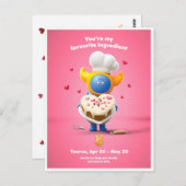 Taurusのバレンタインデーのはがき ポストカード (正面/裏面)