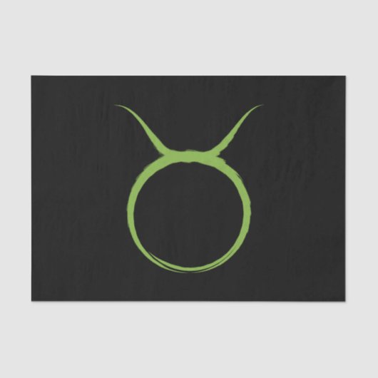 TAURUSブル4月5月星占い〔占星術の〕十二宮図パーティー 薄葉紙 (正面)