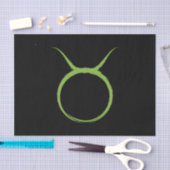 TAURUSブル4月5月星占い〔占星術の〕十二宮図パーティー 薄葉紙 (クラフト)