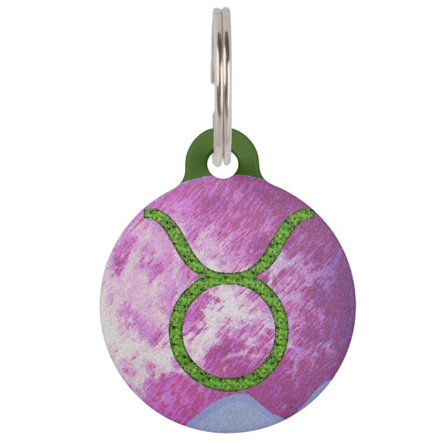 Taurus ペット　ネームタグ (正面)