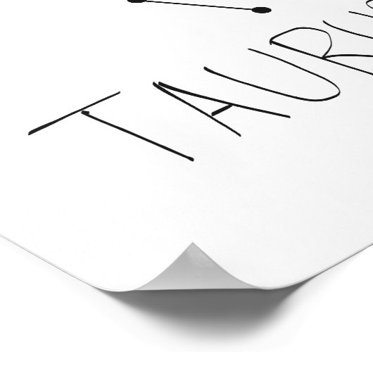 Taurus ポスター (角)