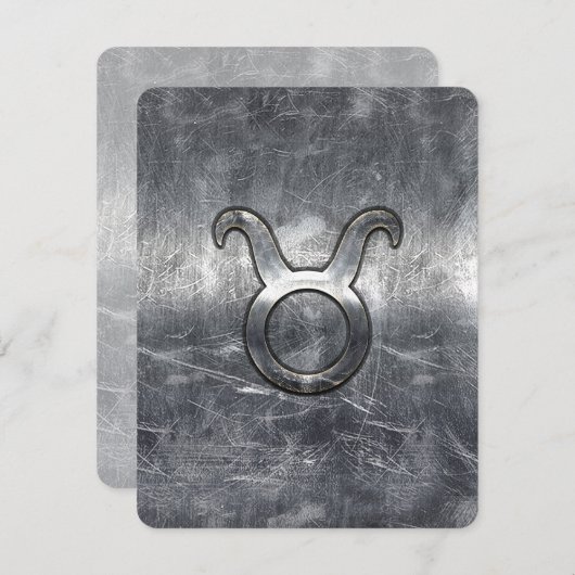 Taurus〔占星術の〕十二宮図サインイングランジ動揺してスタイル (正面/裏面)