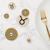 Taurus〔占星術の〕十二宮図シンボル標準by Kenneth Yoncich コンフェッティ (グループ)