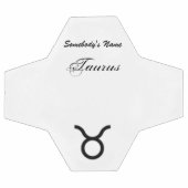 Taurus〔占星術の〕十二宮図シンボル標準by Kenneth Yoncich サッカーボール (フラット)