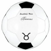 Taurus〔占星術の〕十二宮図シンボル標準by Kenneth Yoncich サッカーボール (正面)