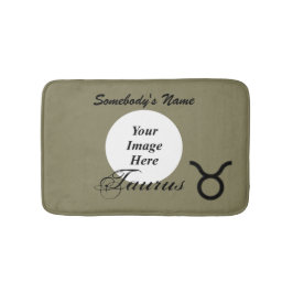 Taurus〔占星術の〕十二宮図シンボル標準by Kenneth Yoncich バスマット