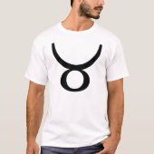 TAURUS〔占星術の〕十二宮図 Tシャツ (正面)