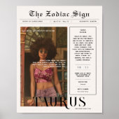 Taurus | 星座占い 写真新聞 ポスター (正面)