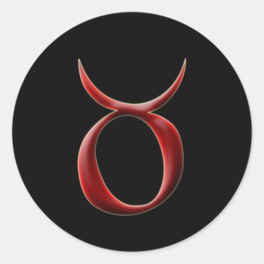Taurus #2ステッカー ラウンドシール (正面)