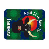 Taurus 4月21日～5月20日プレミアムフレキシマグネット マグネット (横)