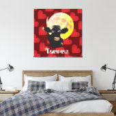 Taurus April 21 to May 20 Canvas キャンバスプリント (インサイチュ (寝室))