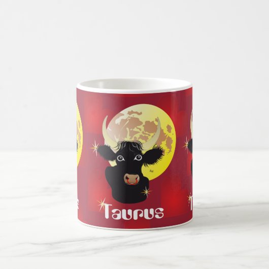 Taurus April 21 to May 20 Mug コーヒーマグカップ (中央)