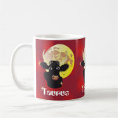 Taurus April 21 to May 20 Mug コーヒーマグカップ (左)