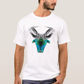 Taurus – Artistic Zodiac Graphic T-Shirt Tシャツ (正面)