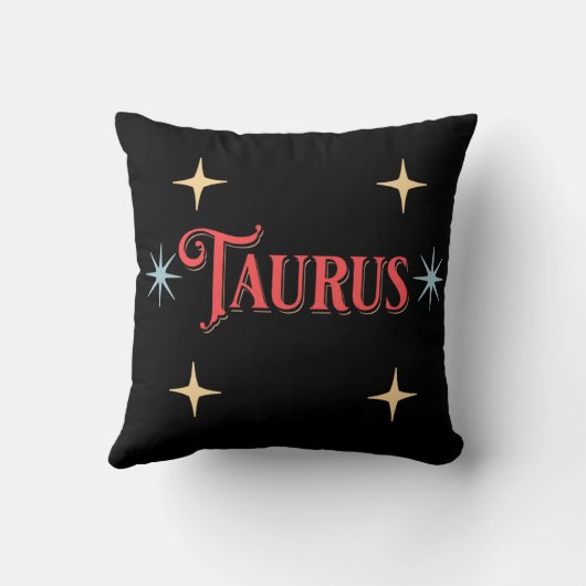 Taurus Astrological Sign  クッション (裏面)