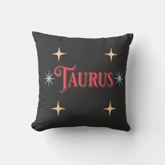 Taurus Astrological Sign  クッション (正面)