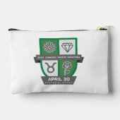 Taurus Birthday Crest™ for April 20-30 アクセサリーポーチ (裏面)