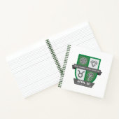 Taurus Birthday Crest™ for April 20-30 ノートブック (内部)