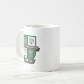 Taurus Birthday Crest™ for April 20-30 Mug コーヒーマグカップ (正面左)
