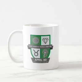 Taurus Birthday Crest™ for April 20-30 Mug コーヒーマグカップ