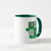 Taurus Birthday Crest™ for May 1-20 Mug マグカップ (正面右)