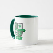 Taurus Birthday Crest™ for May 1-20 Mug マグカップ (正面左)