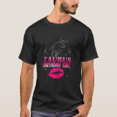 Taurus Birthday Girl Tシャツ (正面)
