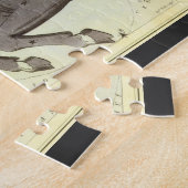 Taurus Bull、ヴィンテージコンステレーションウラニア鏡 ジグソーパズル (側面)