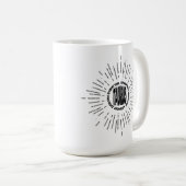 TAURUS Bull happy April birthday May zodiac sun  コーヒーマグカップ (正面右)