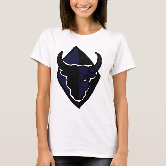 Taurus Bull Zodiac T‑Shirt – Minimal Astrology Tシャツ (正面)