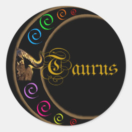 Taurus Celestrial Moon ラウンドシール