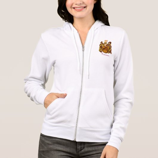 Taurus Coat of Arms Hoodie Jacket パーカ (正面)