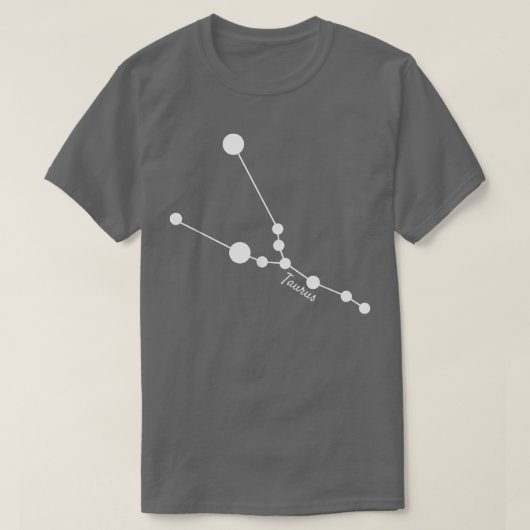 Taurus Constellation Astrology Witch Witchy Tシャツ (デザイン正面)