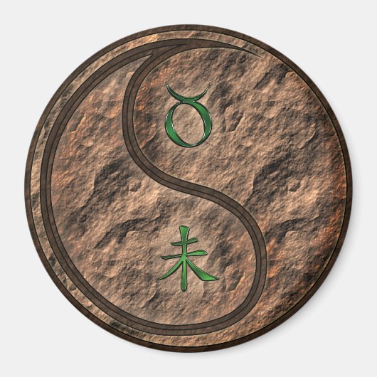 Taurus & Earth Goat マグネット (正面)