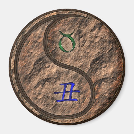 Taurus & Earth Ox マグネット (正面)