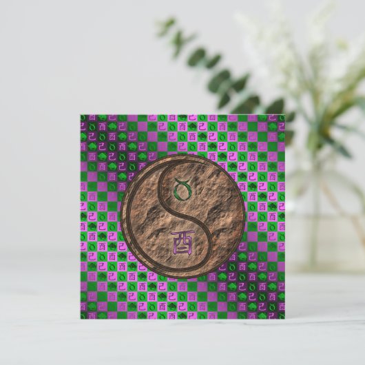 Taurus & Earth Rooster カード (スタンド正面)