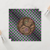 Taurus & Earth Rooster カード (正面/裏面インサイチュ)