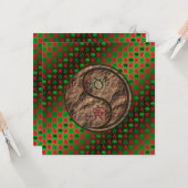 Taurus & Earth Tiger カード (正面/裏面インサイチュ)