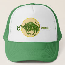 Taurus Emerald Designer モダン Trucker Hat