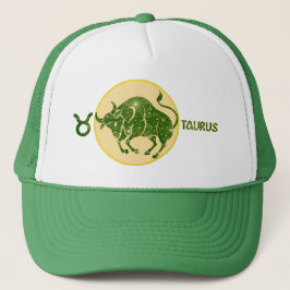 Taurus Emerald Designer モダン Trucker Hat キャップ