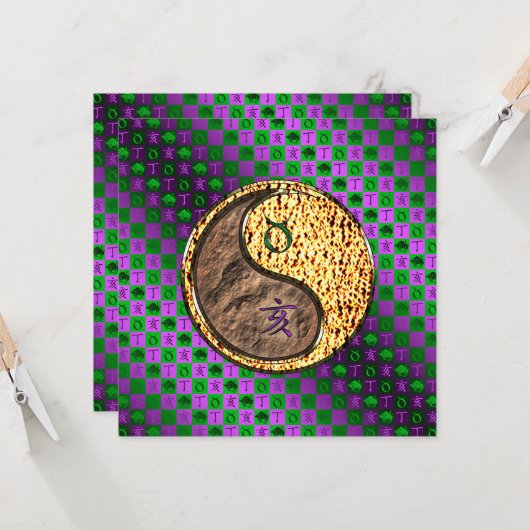 Taurus & Fire Boar カード (正面/裏面インサイチュ)