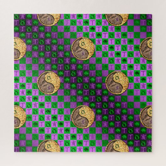 Taurus & Fire Boar ジグソーパズル (縦)