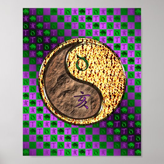 Taurus & Fire Boar ポスター (正面)