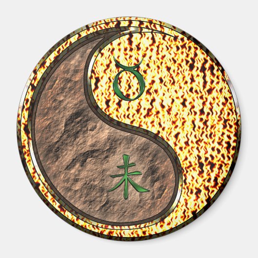 Taurus & Fire Goat マグネット (正面)