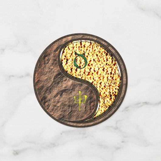 Taurus & Fire Monkey コンフェッティ (スモール正面)