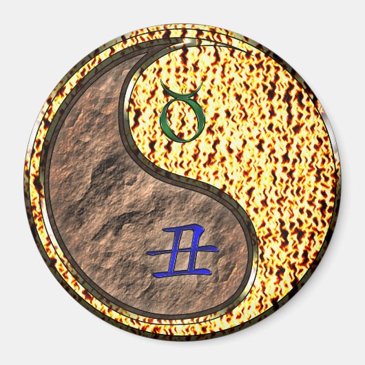 Taurus & Fire Ox マグネット (正面)