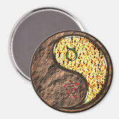 Taurus & Fire Tiger マグネット (正面/裏面)